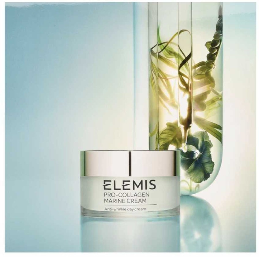 Elemis VIP rinkinys: Elemis Pro-Collagen Oxygenating naktinis kremas 15ml + Elemis Pro-Collagen Marine kremas 30ml + Elemis Pro-Collagen valomasis balzamas 20g