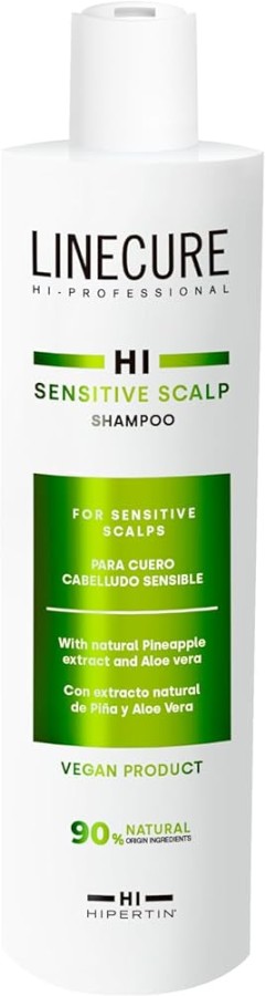 HIPERTIN Linecure Sensitive Scalp veganiškas šampūnas jautriai galvos odai 300ml HIPERTIN Linecure Sensitive Scalp veganiškas šampūnas jautriai galvos odai 300ml