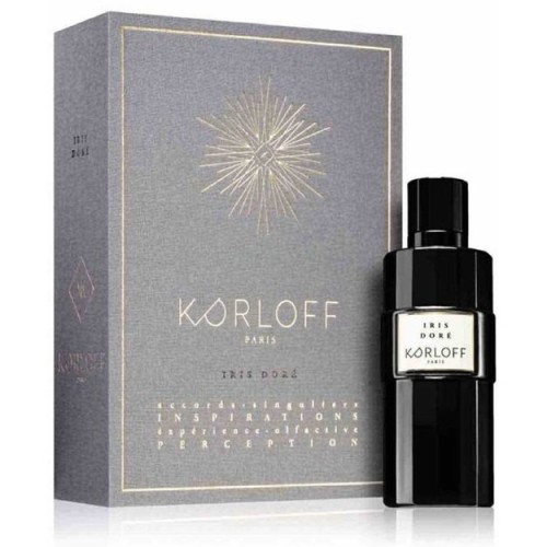 Korloff Iris Dore Eau De Parfum Unisex nišiniai kvepalai su irisų, citrusų ir medienos natomis 100ml