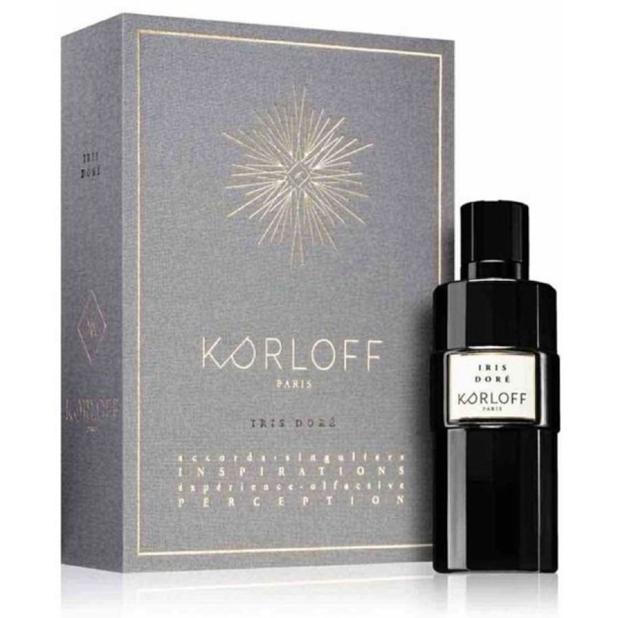 Korloff Iris Dore Eau De Parfum Unisex nišiniai kvepalai su irisų, citrusų ir medienos natomis 100ml