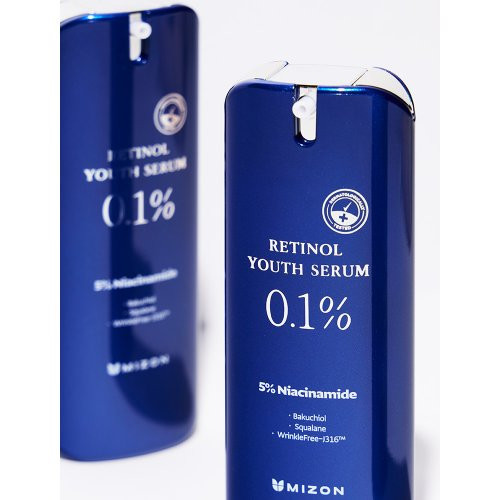 Mizon Retinol Youth Serum skaistinantis ir lyginantis odos toną serumas 28g