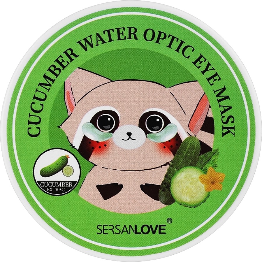 Sersanlove Cucumber hydrogeliniai drėkinamieji paakių padeliai su agurkų ekstraktu nuo patinimų ir tamsiems paakiams 60vnt. Sersanlove Cucumber hydrogeliniai drėkinamieji paakių padeliai su agurkų ekstraktu nuo patinimų ir tamsiems paakiams 60vnt.