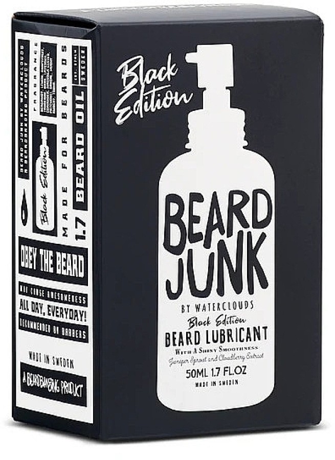 Waterclouds The Beard Junk  drėkinamasis barzdos aliejus 50ml