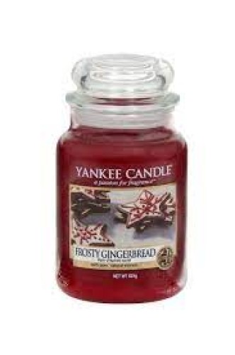 Yankee Candle Large Jar Frosty Gingerbread žvakė 623g 