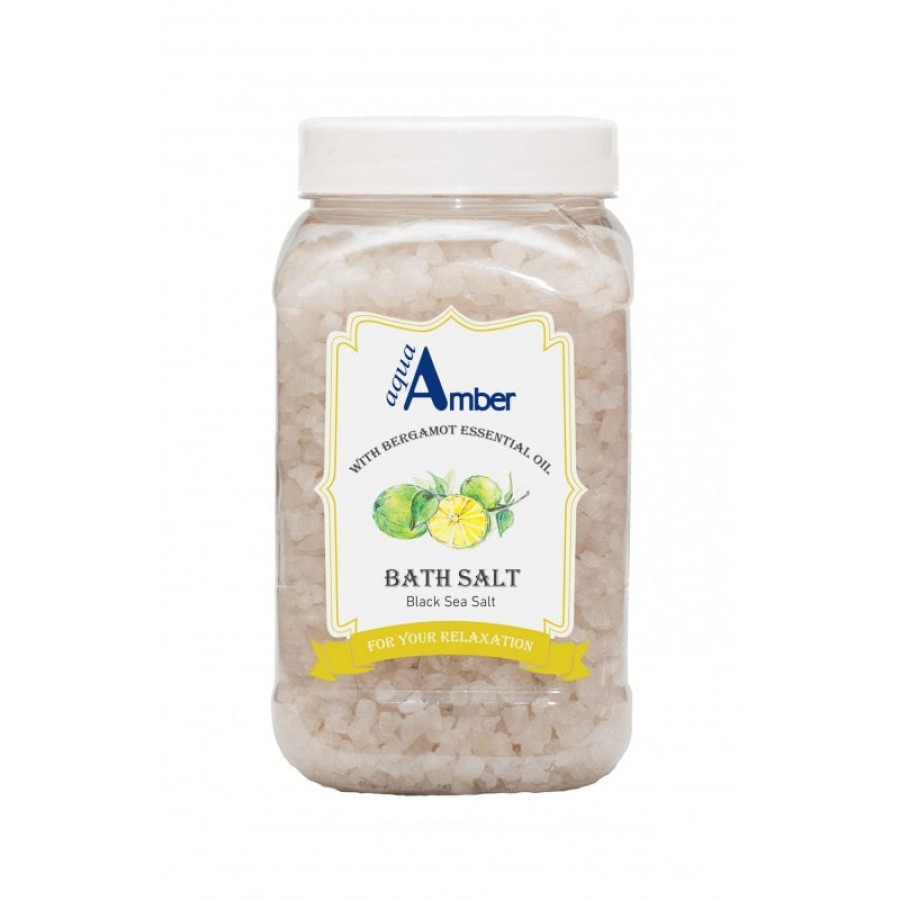 Amber Aqua vonios druska su bergamotės eteriniu aliejumi 630g
