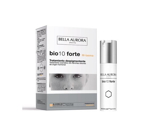  Bella Aurora Bio10 Forte L-lasma veido serumas nuo pigmentinių dėmių 30ml