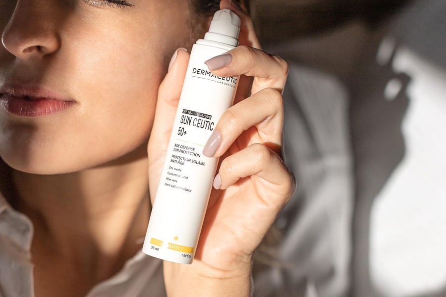 DERMACEUTIC Sun Ceutic 50+ Age Defense Sun Protection SPF50 Jauninantis su apsauga nuo saulės kremas 50ml DERMACEUTIC Sun Ceutic 50+ Age Defense Sun Protection SPF50 Jauninantis su apsauga nuo saulės kremas 50ml