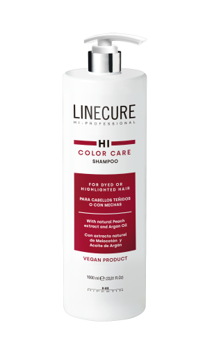 HIPERTIN Linecure Color Care dažytų plaukų priežiūros šampūnas 1000ml