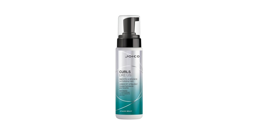 Joico drėkinančios garbanų putos Curls Like Us Smooth & Bounce Curl Hydrating Foam 200ml Joico drėkinančios garbanų putos Curls Like Us Smooth & Bounce Curl Hydrating Foam 200ml