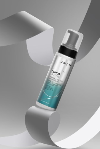 Joico drėkinančios garbanų putos Curls Like Us Smooth & Bounce Curl Hydrating Foam 200ml
