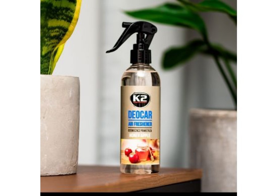 K2 DEOCAR oro gaiviklis HONEY APPLE (medus ir obuolys) 250ml K2 DEOCAR oro gaiviklis HONEY APPLE (medus ir obuolys) 250ml