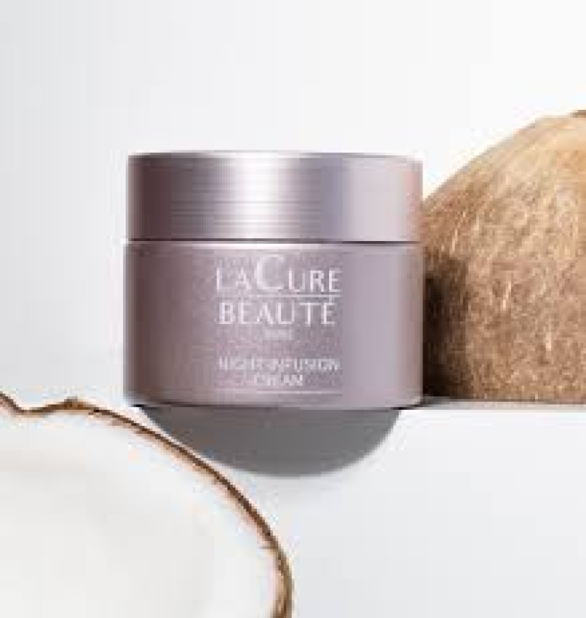 LaCure Beaute atkuriamasis naktinis veido kremas pildantis raukšles 50ml