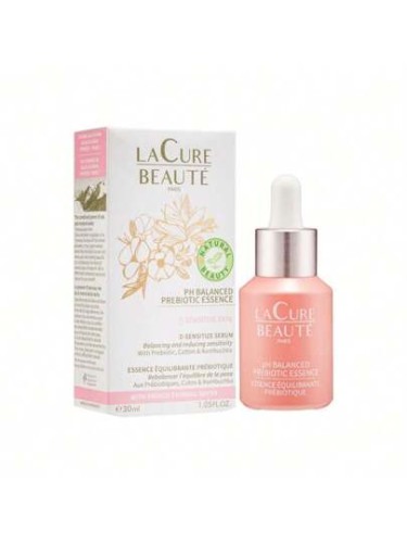 LaCure Beaute pH Balanced Prebiotic Essence veido serumas esensija jautriai odai 30ml