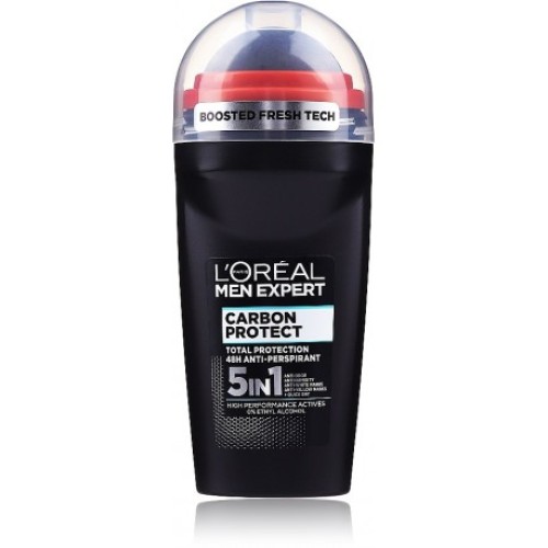 L'oreal MEN EXPERT Carbon Protect rutulinis dezodorantas antiperspirantas 50ml