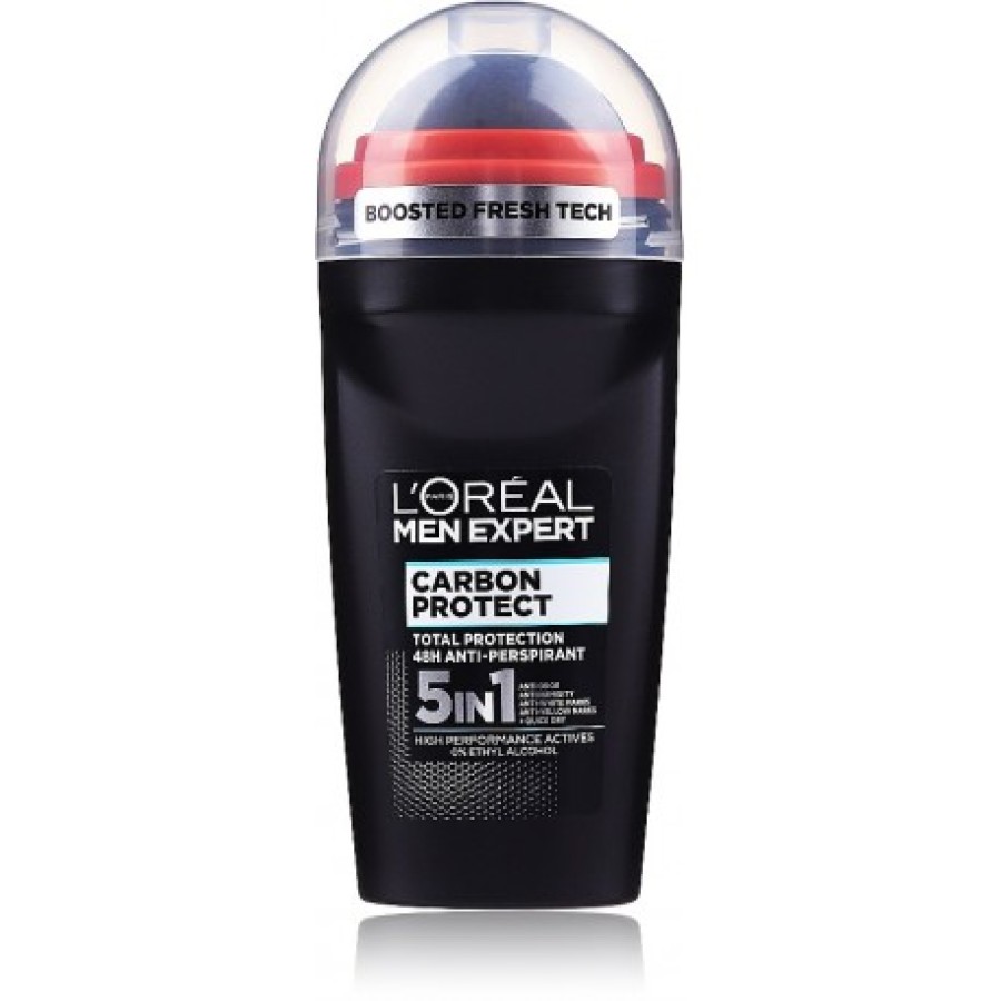 L'oreal MEN EXPERT Carbon Protect rutulinis dezodorantas antiperspirantas 50ml