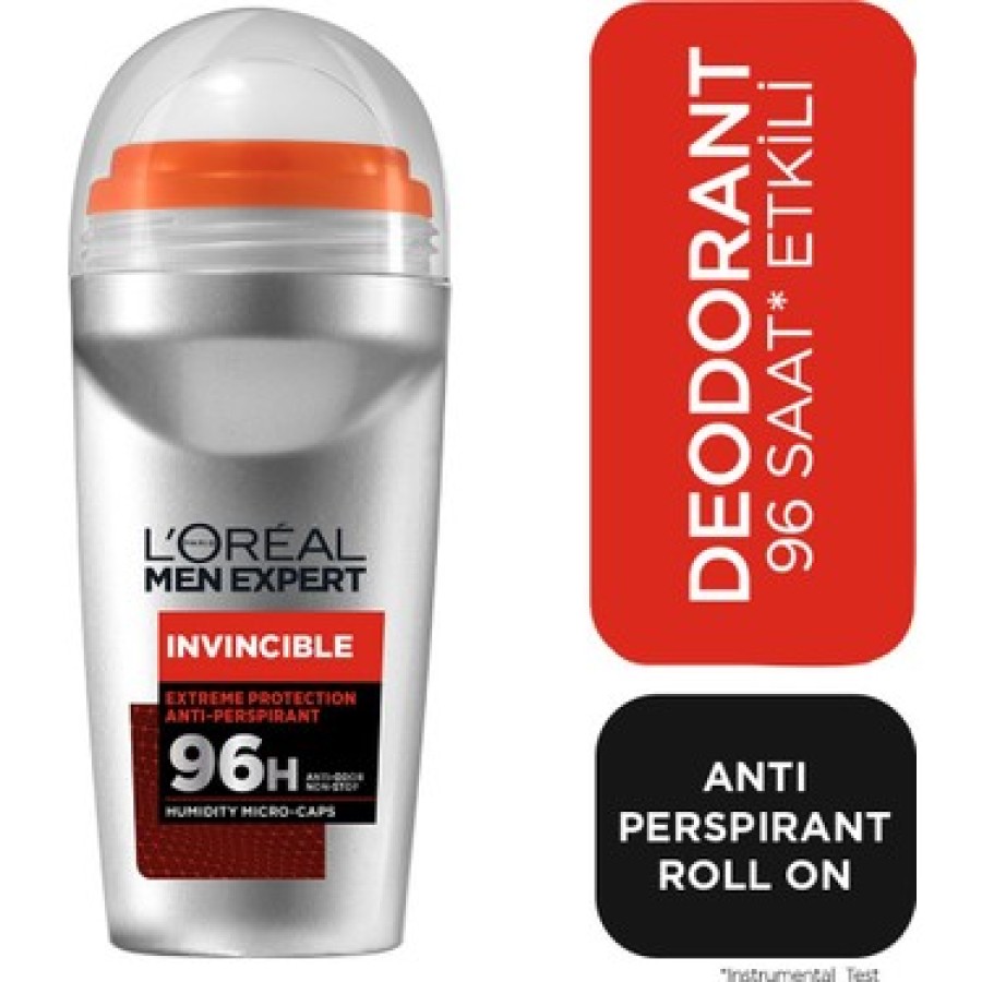 L'Oréal Paris Men Expert Men Invincible rutulinis dezodorantas antiperspirantas 50ml
