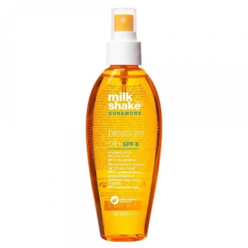 Milk_Shake Sun & More Pleasure apsauginis plaukų ir kūno aliejus SPF6 140ml