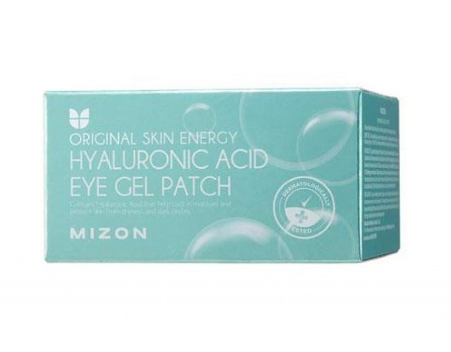 Mizon hidrogelio paakių pagalvėlės su hialurono rūgštimi Hyaluronic Acid Eye Gel Patch 60vnt. Mizon hidrogelio paakių pagalvėlės su hialurono rūgštimi Hyaluronic Acid Eye Gel Patch 60vnt.
