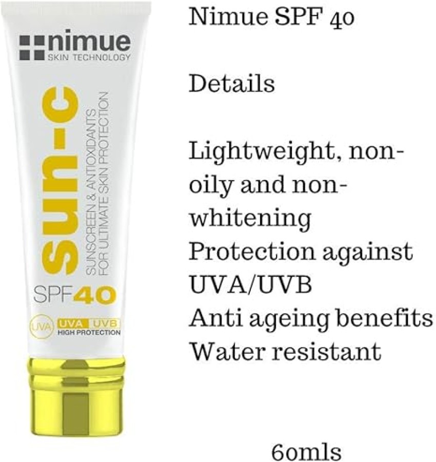 Nimue Sun C spf40 veido kremas 20ml