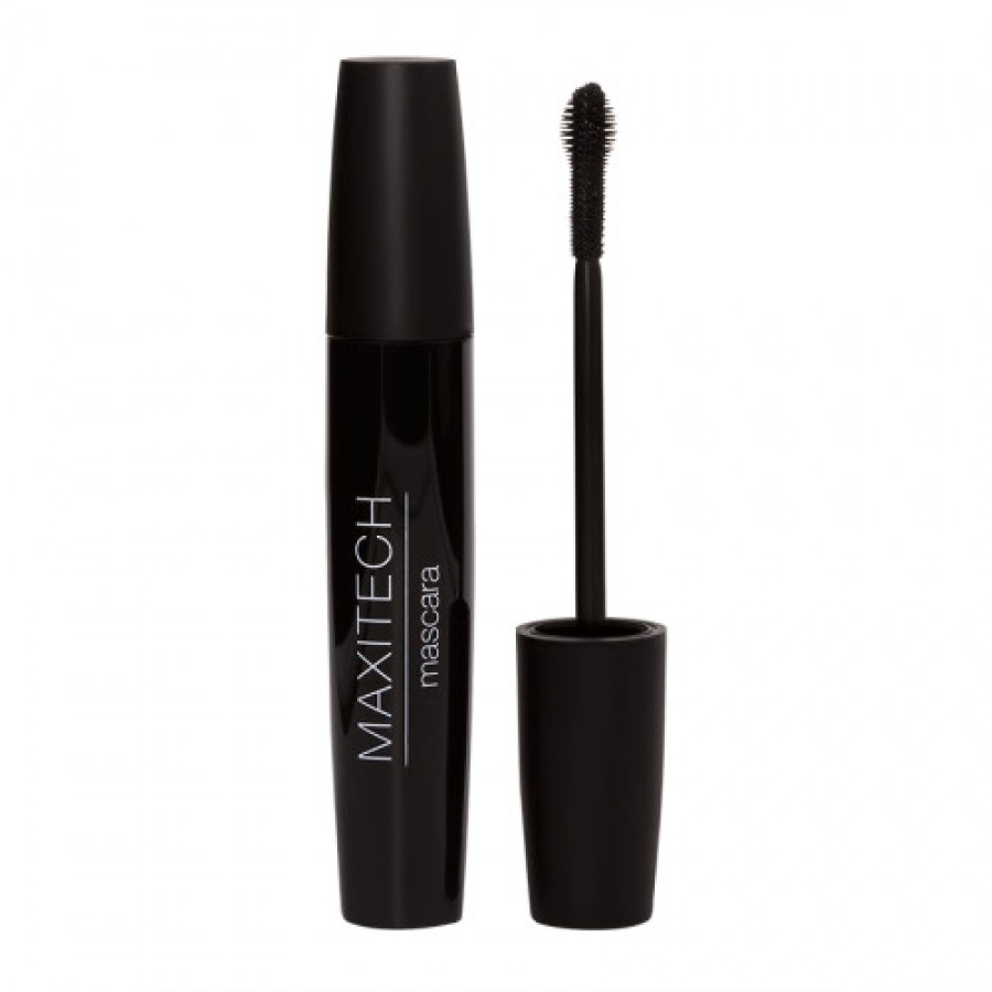 Nouba Maxitech Lift Up Mascara Riečiantis blakstienų tušas Extra Black skatinantis augimą 18ml