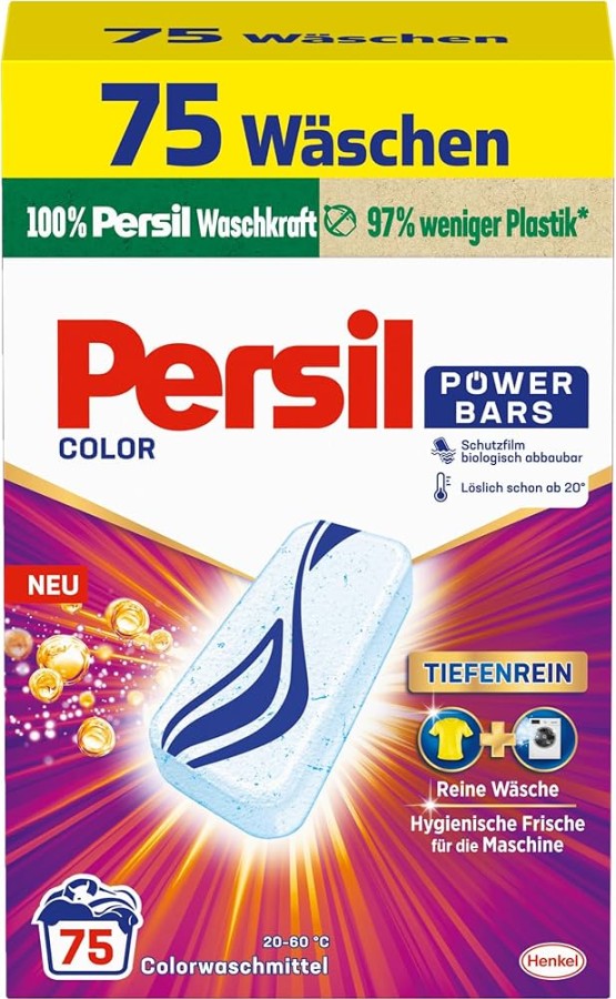 Persil Color Power Bars skalbiklis skalbimo batonėliai 75vnt