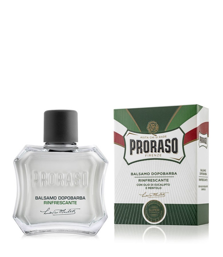 Proraso Con Olio Di Eucalipto E Mentolo After Shave Balm gaivinantis balzamas po skutimosi 100 ml Proraso Con Olio Di Eucalipto E Mentolo After Shave Balm gaivinantis balzamas po skutimosi 100 ml