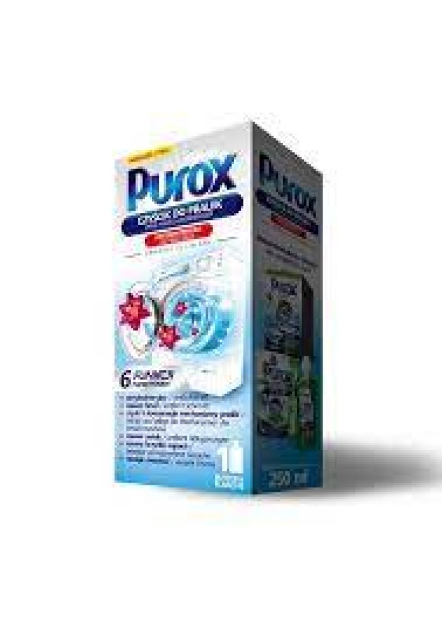 PUROX antibakterinis skalbimo mašinų valiklis 250ml