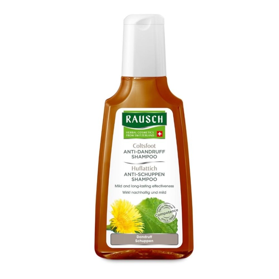 Rausch Coltsfoot Anti-Dandruff plaukų šampūnas nuo pleiskanų su šalpusnių ekstraktu 200ml