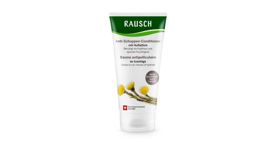 Rausch Coltsfoot Anti-Dandruff Rinse plaukų kondicionierius su šalpusnių ekstraktu sausoms pleiskanoms ir niežuliui slopinti 150ml Rausch Coltsfoot Anti-Dandruff Rinse plaukų kondicionierius su šalpusnių ekstraktu sausoms pleiskanoms ir niežuliui slopinti 150ml