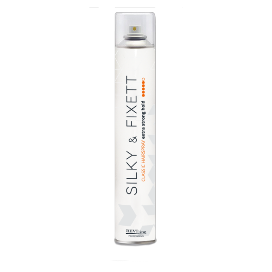 Reviline Silky Fixett stiprios fiksacijos plaukų lakas 500ml