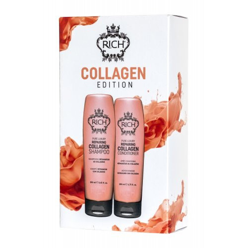 Rich Pure Luxury Collagen Edition plaukus atkuriantis rinkinys