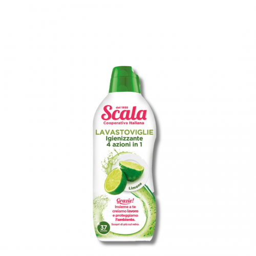 SCALA 4 veiksmų indaplovių gelis Citrina 750ml