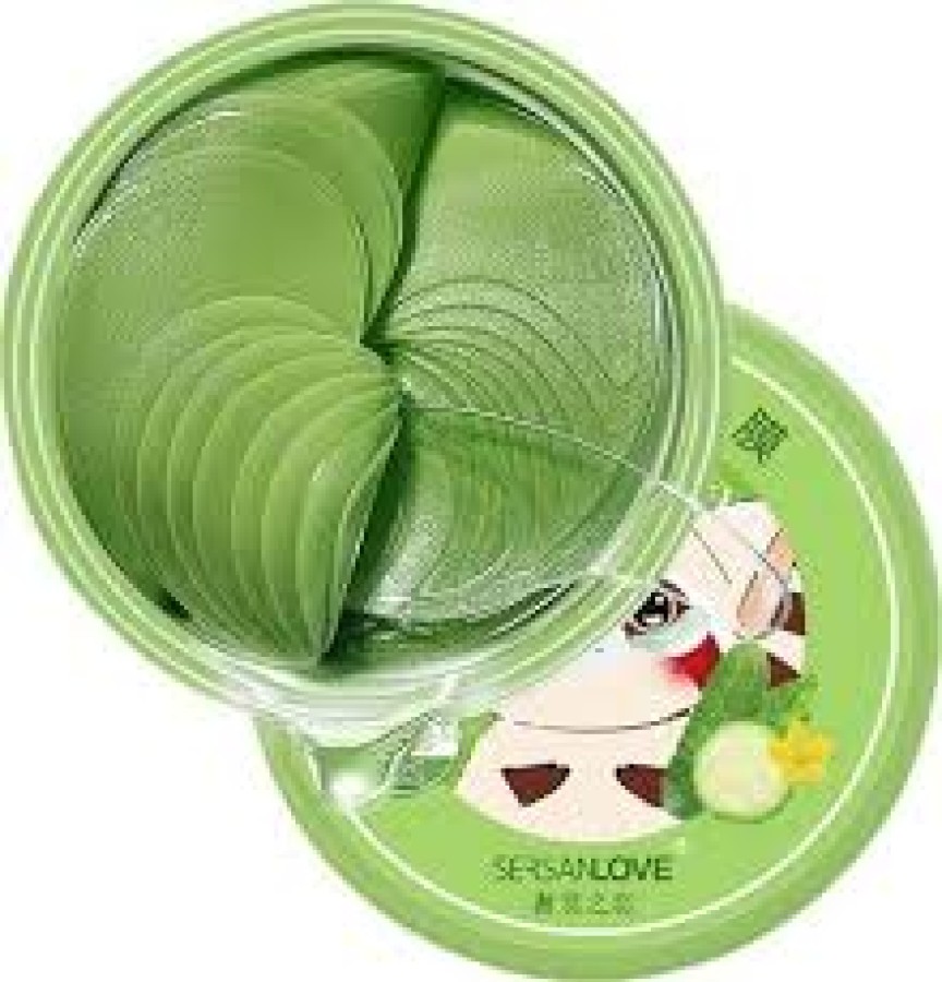 Sersanlove Cucumber hydrogeliniai drėkinamieji paakių padeliai su agurkų ekstraktu nuo patinimų ir tamsiems paakiams 60vnt. Sersanlove Cucumber hydrogeliniai drėkinamieji paakių padeliai su agurkų ekstraktu nuo patinimų ir tamsiems paakiams 60vnt.