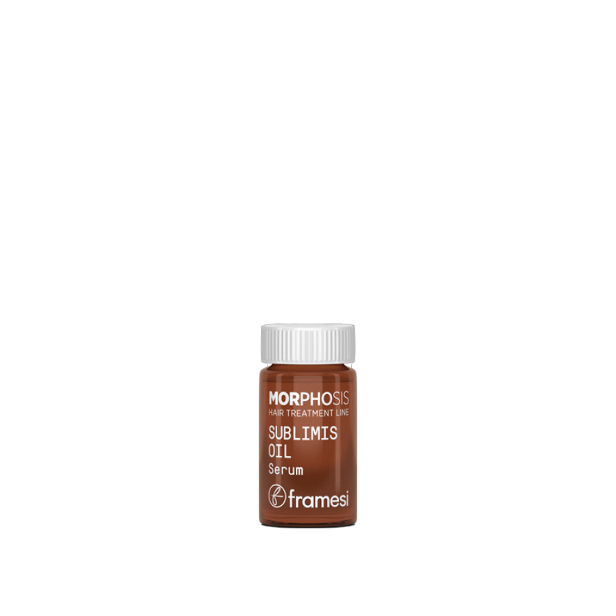 FRAMESI MORPHOSIS SUBLIMIS OIL ampulė sausiems pažeistiems plaukams 15ml