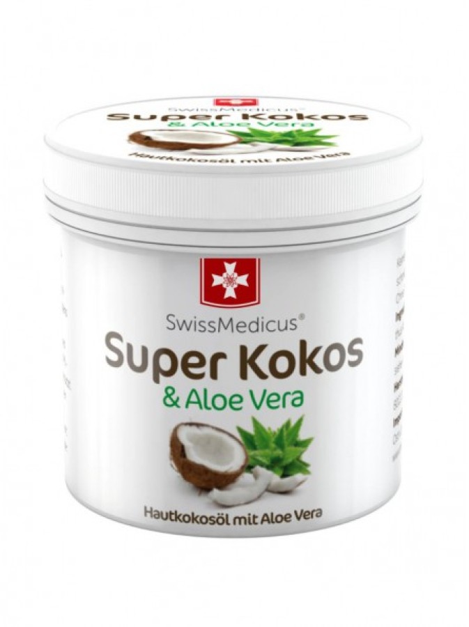 Swiss Medicus Super kokosų aliejus su alaviju 150ml