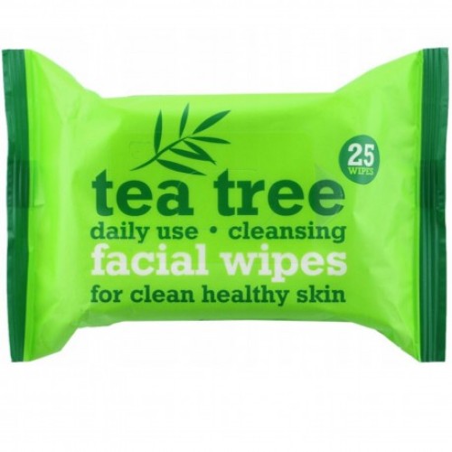 Tea Tree valomosios veido servetėlės 25vnt