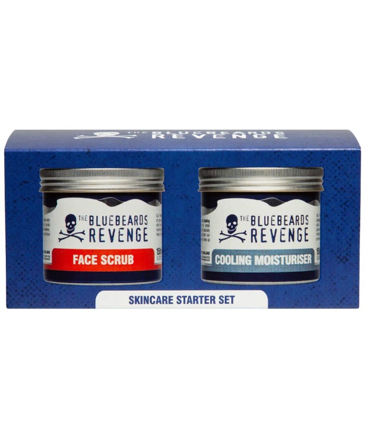 The Bluebeards Revenge Skincare Starter veido priežiūros rinkinys vyrams 150ml*2