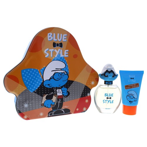 The Smurfs Blue Style Brainy kūno priežiūros rinkinys 50ml+75ml