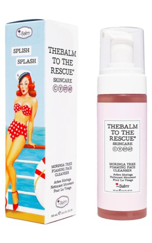 theBalm TO THE RESCUE MORINGA TREE putojantis veido valiklis išvalantis poras 160ml