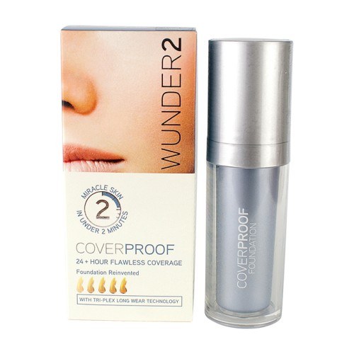 Wunder2 Coverproof Foundation Dark tamsus drėkinantis makiažo pagrindas 30ml